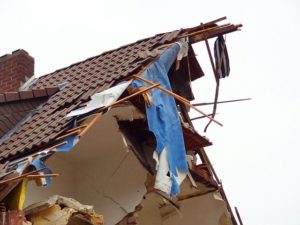 roof leaking